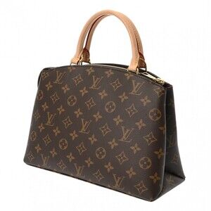 Louis Vuitton Monogram Palais Handbag Brown Canvas